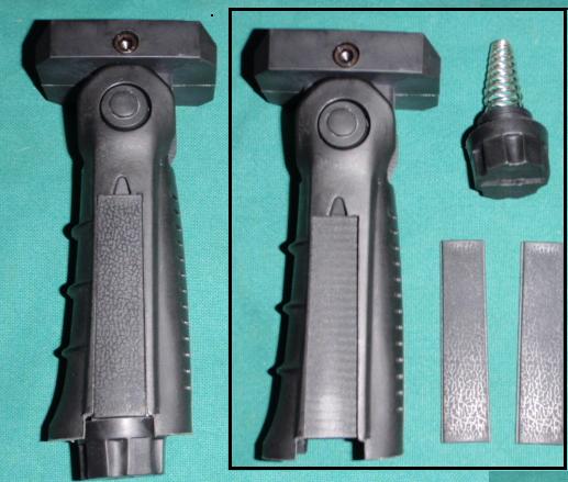 Tactical Fore Grip, Foldable 5 Position Tactical Fore Grip, Foldable 5 Position